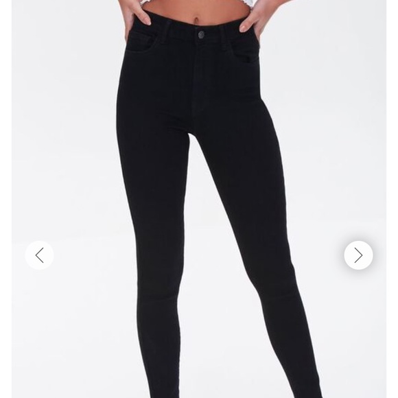 BNWT BLACK SKINNY JEANS - Picture 8 of 9